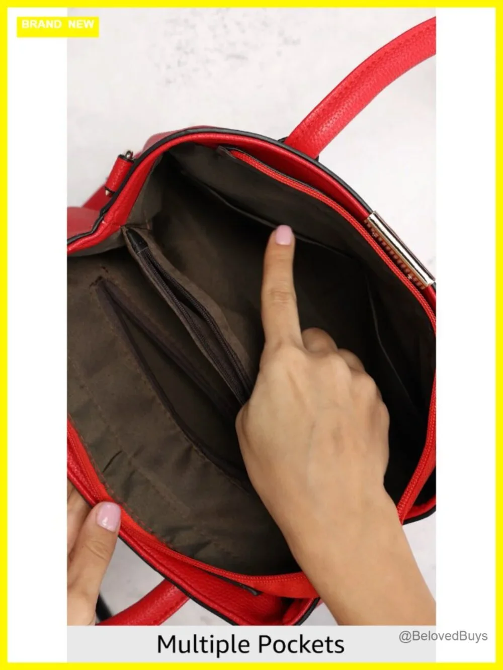 Faux Leather Top Handle Satchel Tote with Removable Crossbody Strap
